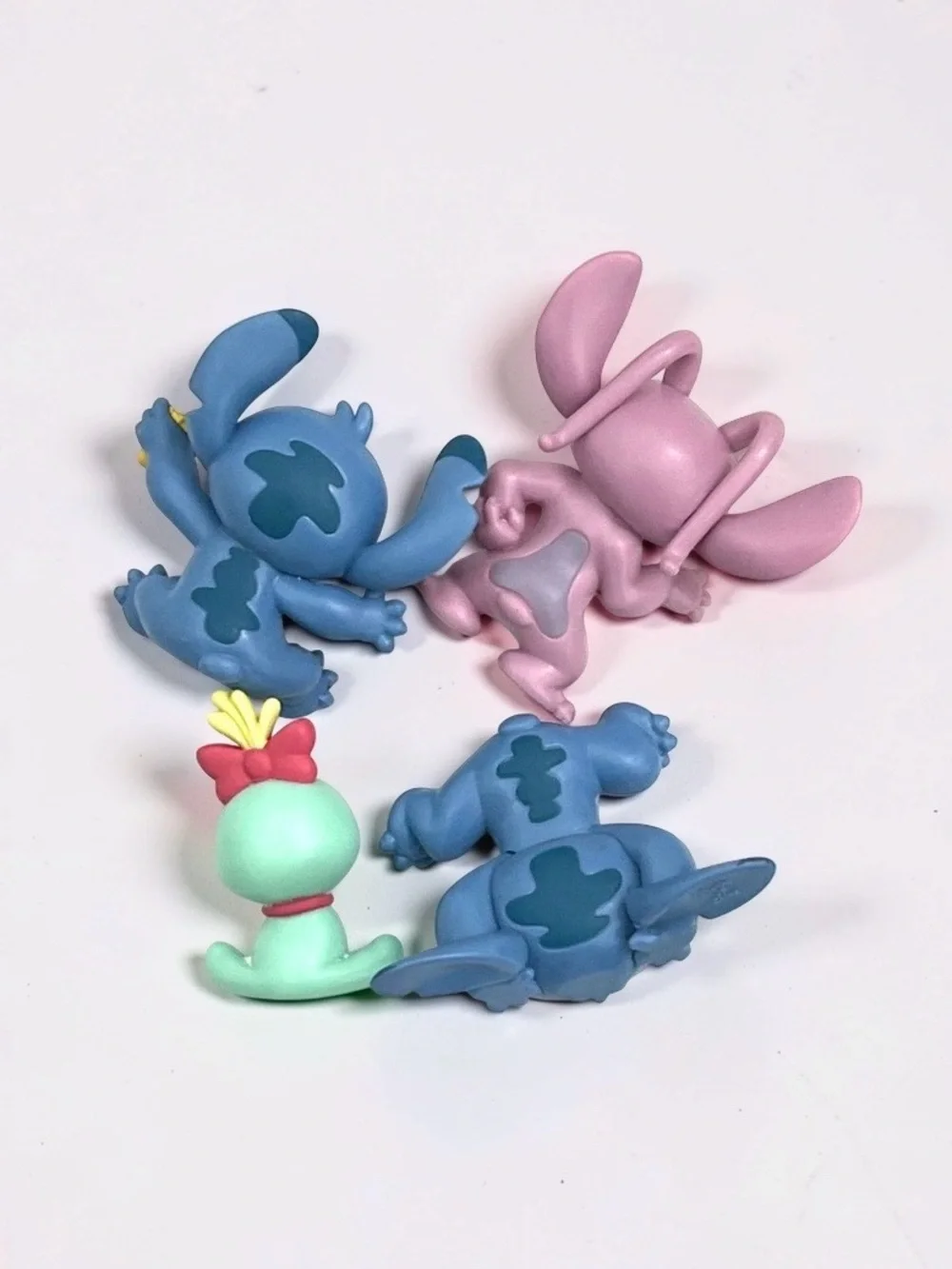Disney Lilo & Stitch 🌺 Figures Lot 4pc Stitch Angel Scrump Collectible Toys